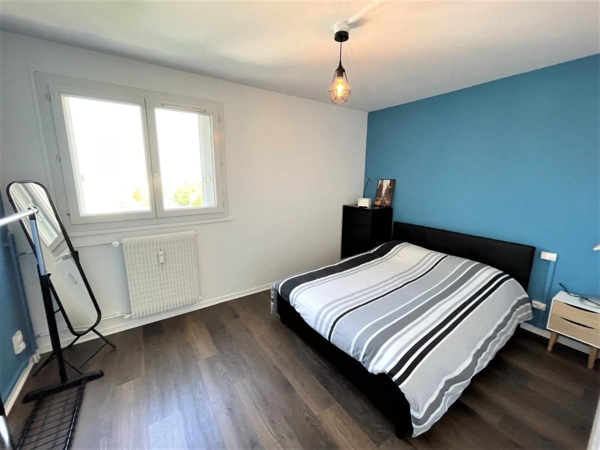 Brossolette Appartement T2 Spacieux Et Lumineux Balcon Vue Degagee Reims Exteriör bild